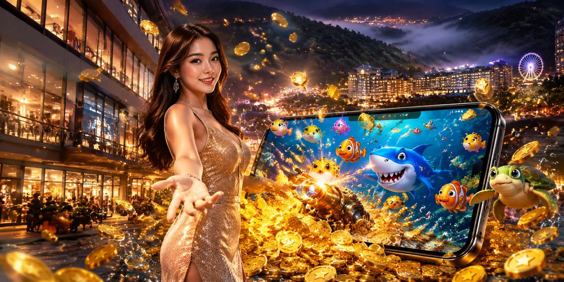 Suasana permainan kasino malam di Genting Highlands Malaysia penuh semangat